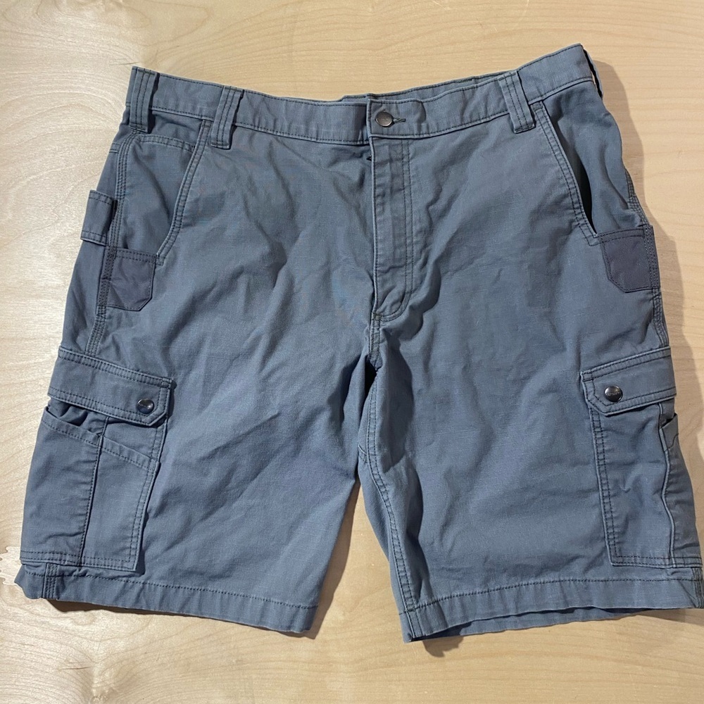 Carhartt Men's Slate Cargo Relaxed Fit Shorts 40 (QO)